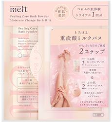 Peeling Care Bath Powder & Moisture Charge Bath Milk Pillow