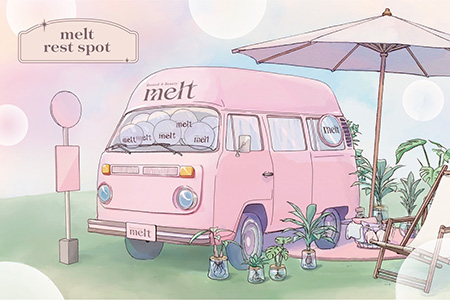 『melt rest spot』都市や生活の中心に休息体験をお届けするプロジェクトを本格始動
