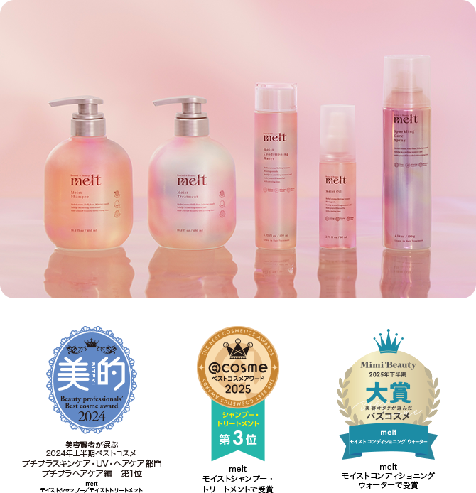 melt モイストシャンプー/モイストトリートメント